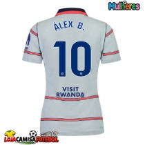 Camisa de Futebol Atletico Madrid Alex Baena #10 Equipamento Alternativo Mulheres 2026-27 Manga Curta